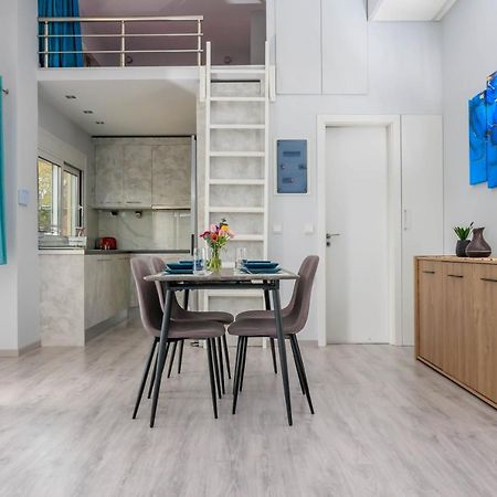 Electra Modern Apartment With Cozy Garden Heraclión Exterior foto