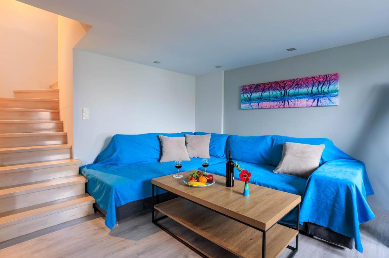Electra Modern Apartment With Cozy Garden Heraclión Exterior foto