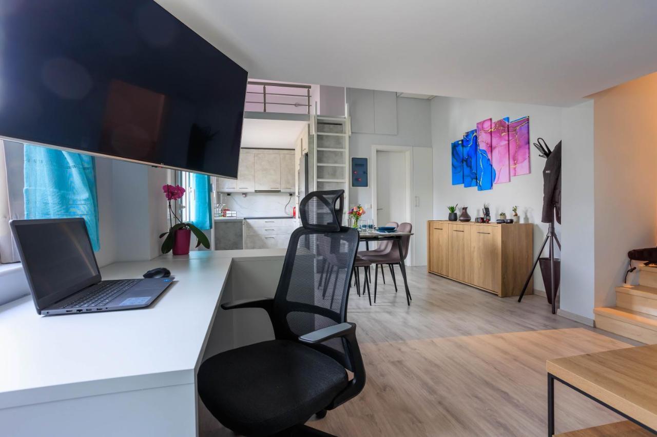 Electra Modern Apartment With Cozy Garden Heraclión Exterior foto